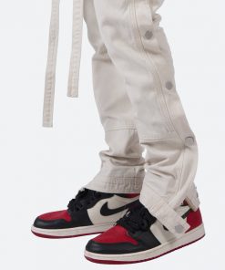 Mnml Bottoms Snap Western Pants - Pale Tan