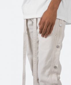 Mnml Bottoms Snap Western Pants - Pale Tan