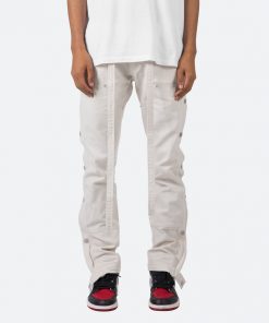 Mnml Bottoms Snap Western Pants - Pale Tan