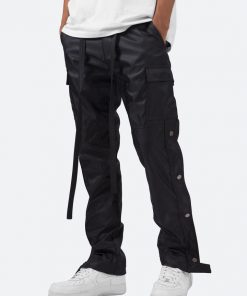 Mnml Bottoms Snap Zipper II Cargo Pants - Black