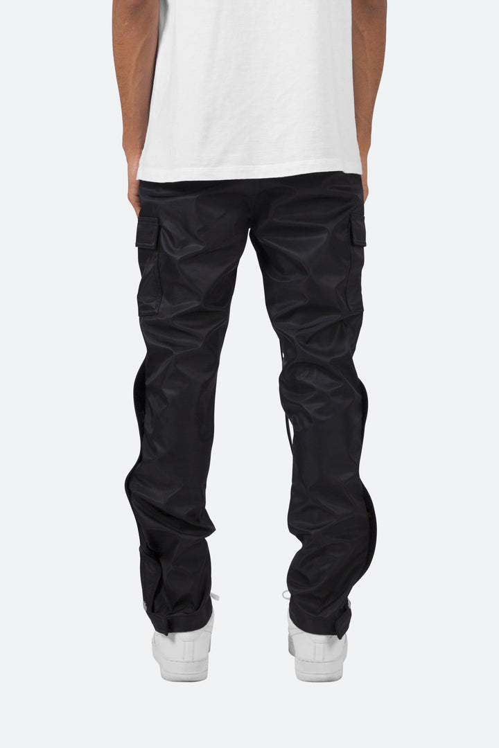 Mnml Bottoms Snap Zipper II Cargo Pants - Black 6 Mnml Bottoms Snap Zipper II Cargo Pants - Black