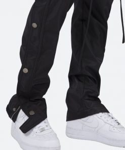 Mnml Bottoms Snap Zipper II Cargo Pants - Black 13 Mnml Bottoms Snap Zipper II Cargo Pants - Black