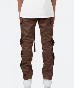 Mnml Snap Zipper II Cargo Pants - Brown 12 Mnml Snap Zipper II Cargo Pants - Brown