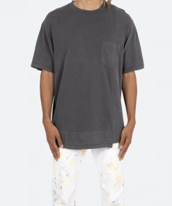 Mnml Split Panel Tee - Vintage Black 10 Mnml Split Panel Tee - Vintage Black