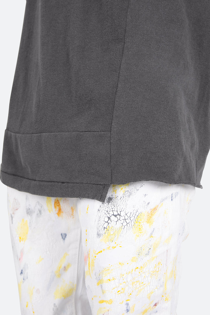 Mnml Split Panel Tee - Vintage Black 8 Mnml Split Panel Tee - Vintage Black