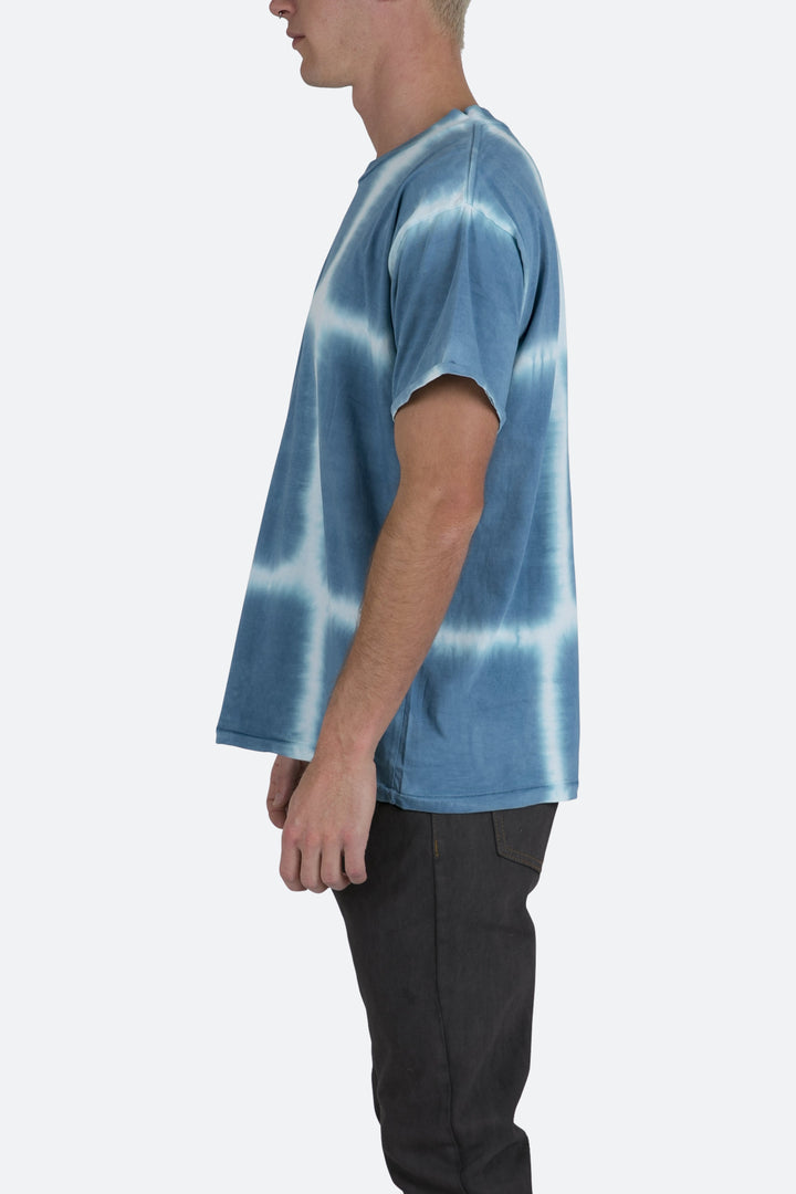 Mnml Tops Spray Dyed Tee - Blue 5 Mnml Tops Spray Dyed Tee - Blue