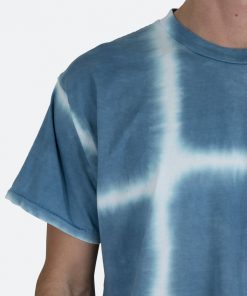 Mnml Tops Spray Dyed Tee - Blue 14 Mnml Tops Spray Dyed Tee - Blue