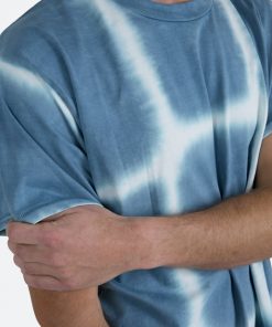 Mnml Tops Spray Dyed Tee - Blue 15 Mnml Tops Spray Dyed Tee - Blue