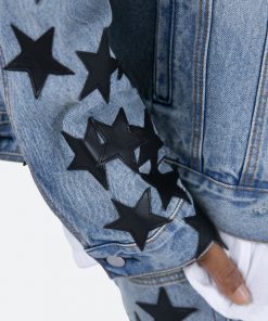 Mnml Outerwear Star Trucker - Blue/Black