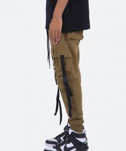 Mnml Tactical Cargo Sweatpants - Dust Bottoms