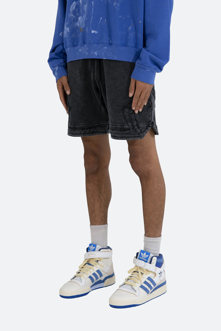 Mnml Bottoms Terry Basketball Shorts - Black 3 Mnml Bottoms Terry Basketball Shorts - Black