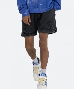 Mnml Bottoms Terry Basketball Shorts - Black 13 Mnml Bottoms Terry Basketball Shorts - Black