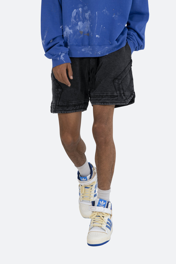 Mnml Bottoms Terry Basketball Shorts - Black 6 Mnml Bottoms Terry Basketball Shorts - Black