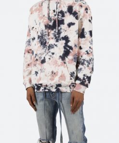 Mnml Tie Dyed Smile Hoodie - Multi Outerwear