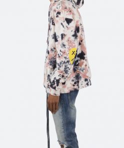 Mnml Tie Dyed Smile Hoodie - Multi Outerwear