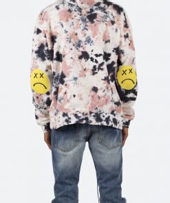 Mnml Tie Dyed Smile Hoodie - Multi Outerwear