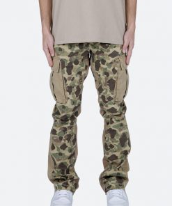 Mnml Twill Bootcut Cargo Pants - Desert Camo