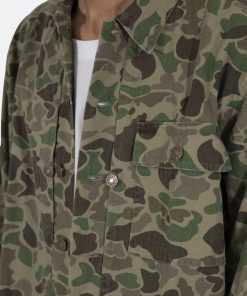 Mnml Tops Twill Camo Shirt - Camo