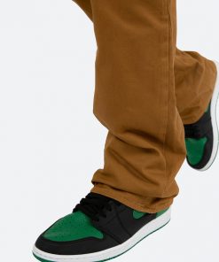 Mnml Twill Flare Cargo Pants - Brown 17 Mnml Twill Flare Cargo Pants - Brown