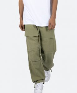 Mnml Bottoms Utility Cargo Pants - Olive