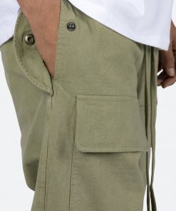 Mnml Bottoms Utility Cargo Pants - Olive