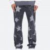 Mnml V120 Star Baggy Denim - Black/White