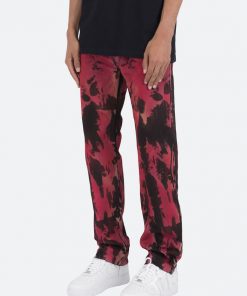 Mnml V122 Baggy Denim - Black/Red