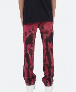 Mnml V122 Baggy Denim - Black/Red