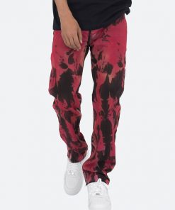 Mnml V122 Baggy Denim - Black/Red