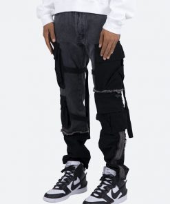 Mnml V132 Baggy Denim - Black