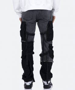 Mnml V132 Baggy Denim - Black