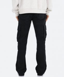 Mnml V193 Cargo Snap Baggy Denim - Black