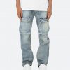 Mnml V216 Cargo Baggy Denim - Vintage Blue