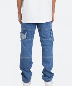 Mnml V244 Cargo Baggy Denim - Blue 12 Mnml V244 Cargo Baggy Denim - Blue