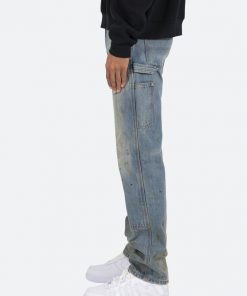 Mnml V296 Work Baggy Denim - Blue 11 Mnml V296 Work Baggy Denim - Blue