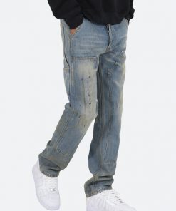 Mnml V296 Work Baggy Denim - Blue 13 Mnml V296 Work Baggy Denim - Blue