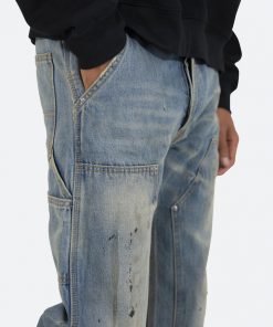 Mnml V296 Work Baggy Denim - Blue 14 Mnml V296 Work Baggy Denim - Blue