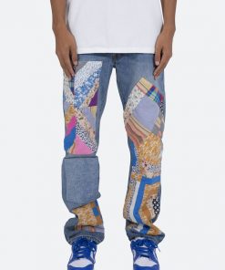 Mnml V Baggy Denim V299 Baggy Denim - Blue