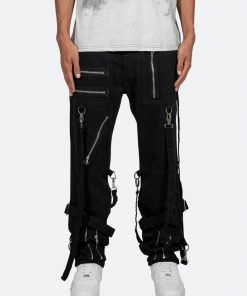 Mnml V458 Cargo Baggy Denim - Black