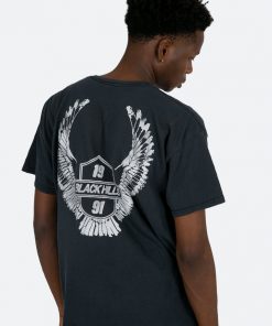 Mnml Vintage Black Hills Tee - Black Tops