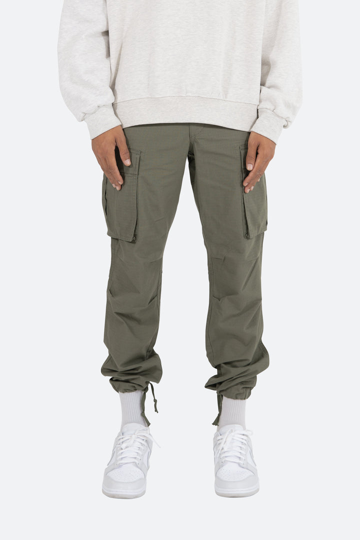 Mnml Vintage Cargo Pants - Olive Bottoms 2 Mnml Vintage Cargo Pants - Olive Bottoms
