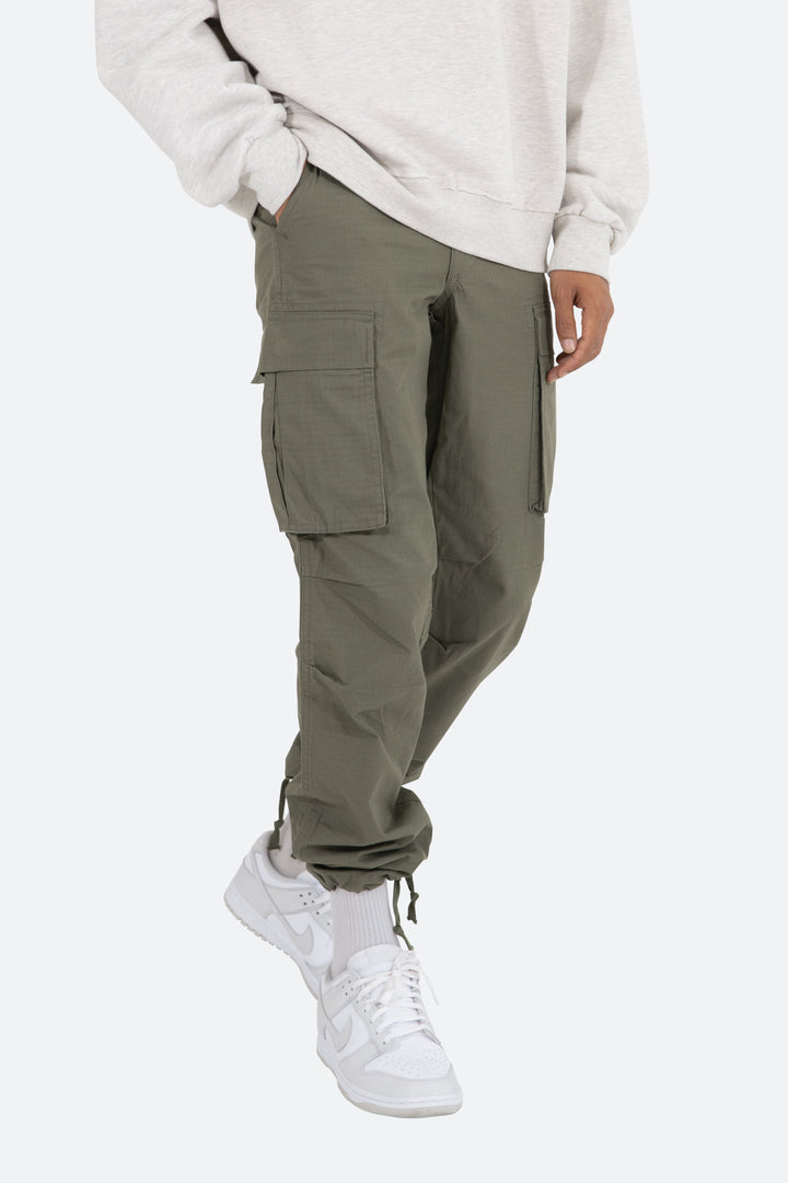 Mnml Vintage Cargo Pants - Olive Bottoms 6 Mnml Vintage Cargo Pants - Olive Bottoms