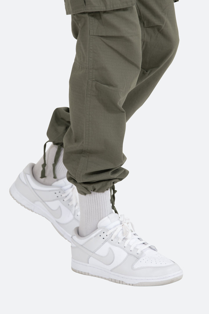 Mnml Vintage Cargo Pants - Olive Bottoms 7 Mnml Vintage Cargo Pants - Olive Bottoms