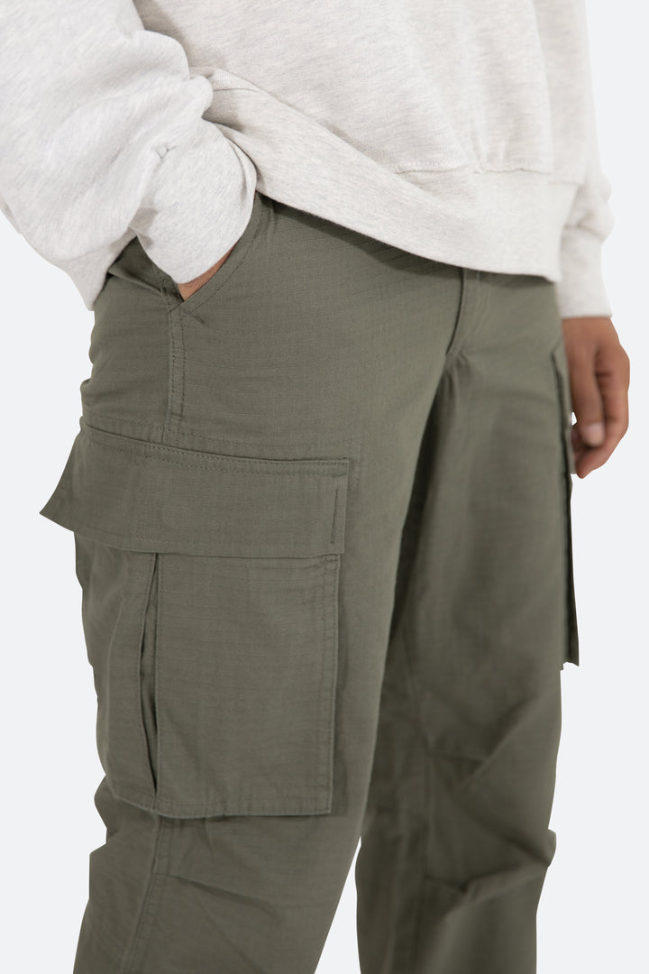Mnml Vintage Cargo Pants - Olive Bottoms 8 Mnml Vintage Cargo Pants - Olive Bottoms