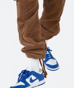Mnml Bottoms Vintage Corduroy Cargo Pants - Brown