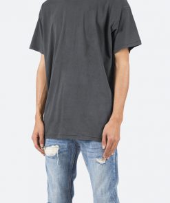 Mnml Vintage Crew Tee - Vintage Black