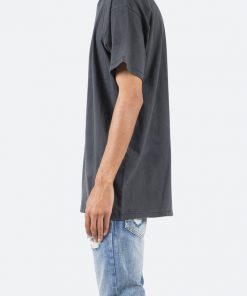 Mnml Vintage Crew Tee - Vintage Black