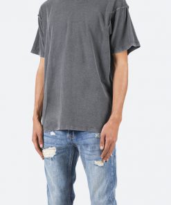 Mnml Vintage Inside Out Tee - Vintage Black Tops