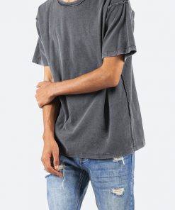 Mnml Vintage Inside Out Tee - Vintage Black Tops