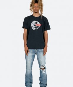 Mnml Vintage Moon Tee - Black